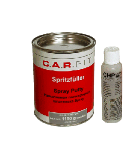 CARFIT 2K Шпатлевка полиэфирная напыляемая Spray 1,2 кг (включая отвердитель)