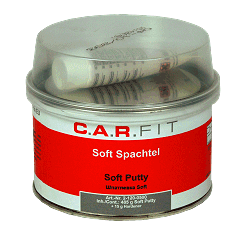 CARFIT 2K Шпатлевка полиэфирная Soft 0,5 кг, вкл.отв.