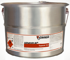 2К полиуретановая высокоглянцевая эмаль ARMOPUR Topcoat 112, 1кг