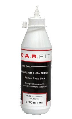 CARFIT Тонировочная паста для наполнителя, черная 0,5 кг