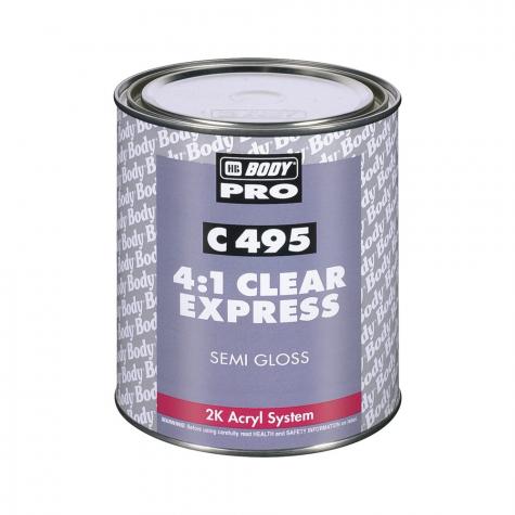 Лак HB BODY 495 MS SEMI GLOSS 4:1 1л