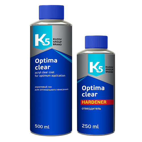 Лак К5 Optima (500+250мл) в комплекте с отвердителем