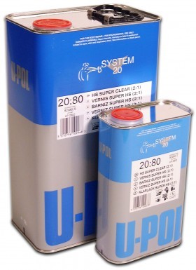 U-Pol S2080 HS Лак Super Clear 2:1, 5 л