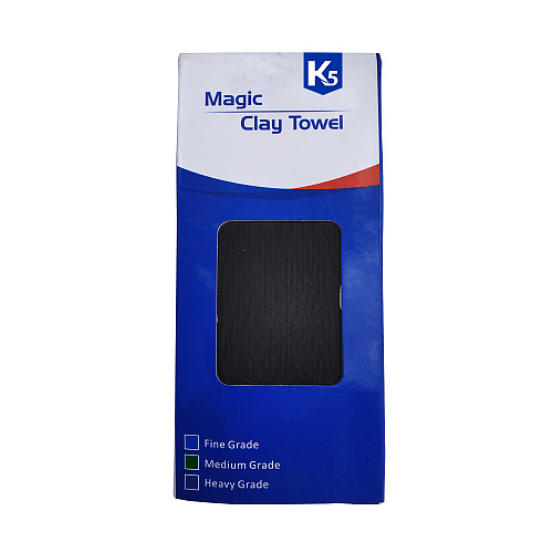 К5 Blue Magic Clay Towel Салфетка из микрофибры 32х30см с глиной синяя