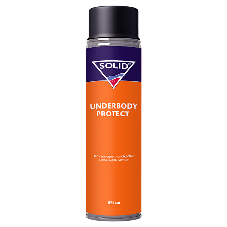 SOLID UNDERBODY PROTECT Антикоррозионное средство для обработки днища 650 ml (аэрозоль)