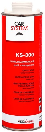 CARSYSTEM КS-300 Антикоррозионный воск коричнево-прозрачный 1 л