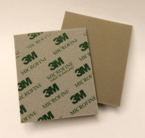 3М Абразивные губки SOFTBACK 115 x 140 мм, Microfine/Микротонкое зерно (упаковка 20 шт.)