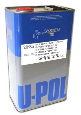U-Pol S2085 1K Лак акриловый Smart Acrylic, 5 л
