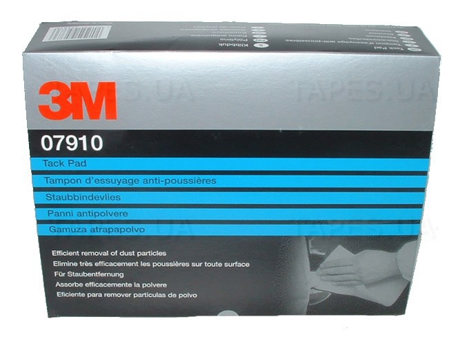 3М Липкие салфетки "Tack Cloth" , 176мм x 235мм (упаковка 10 шт.)