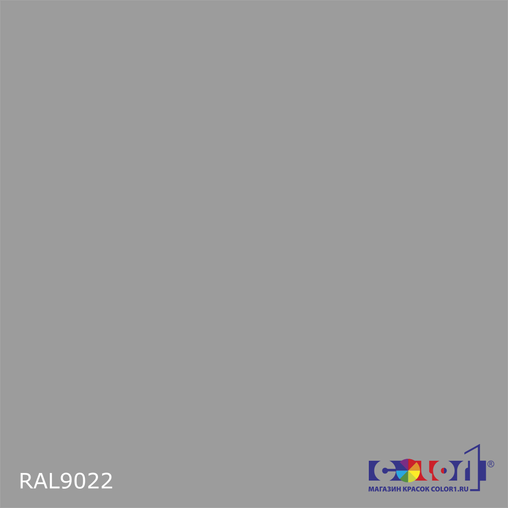 Краска цвет RAL9022, 1кг