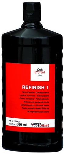 CARSYSTEM Абразивная полировальная паста Refinish №1, 880мл