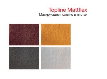 CARSYSTEM Матирующая губка TOPLINE Mattflex серая ультратонкая