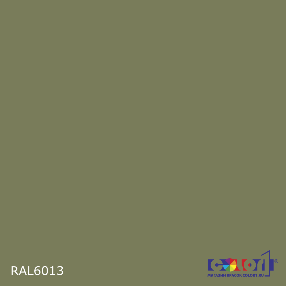 Краска автомобильная универсальная, цвет RAL 6013, в комплекте с отвердителем (растворителем), 1кг + 0,5л