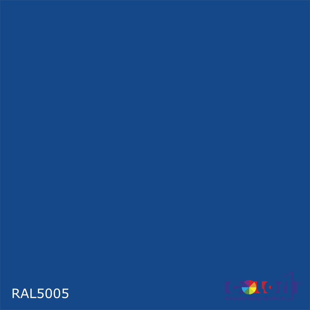Краска цвет RAL5005, 1кг