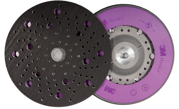 3М Оправка Hookit™ Blue, жесткая, 5/16Rupes, с мультипылеотводом диам.150мм