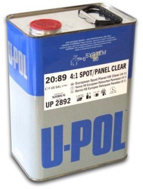U-Pol S2089 HS Лак быстрый Spot/Panel Clear 4:1, 3.79 л
