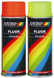 MOTIP Эмаль флуоресцентная, 0,4л