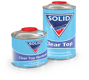 SOLID CLEARTOP Hardener (500 мл) - отвердитель для 2K акрил-уретанового лака