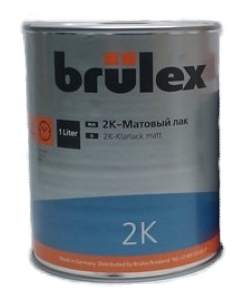 BRULEX 2K-Матовый лак, 1л