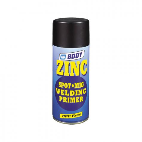Аэрозольный грунт HB BODY ZINC SPOT MIG 1К (чёрный) (0,4л)