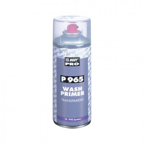 Аэрозольный грунт HB BODY 965 WASH PRIMER кислотный 1К (прозр.) (0,4л)