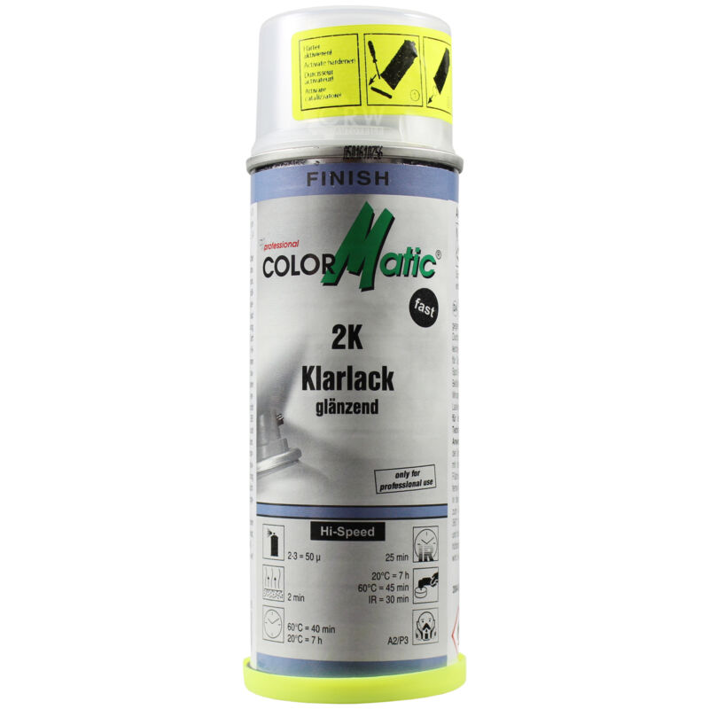 ColorMatic 2К Лак высокопрочный бесцветный глянцевый