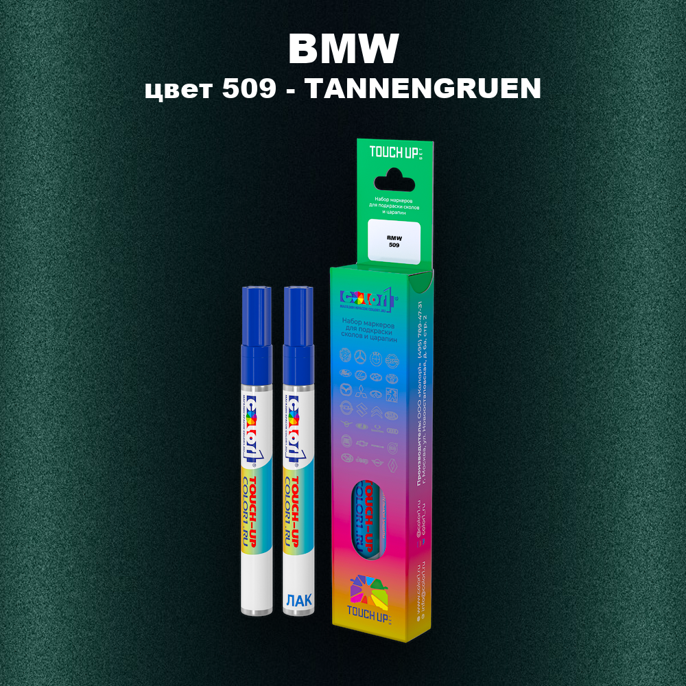 Маркер с краской BMW, цвет 509 - TANNENGRUEN