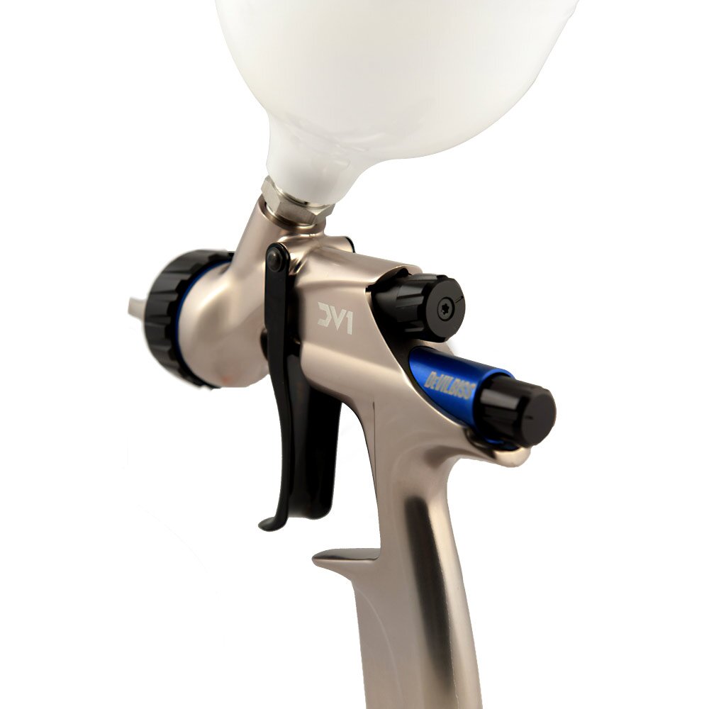 Краскопульт Devilbiss DV1 GRAVITY GUN ONLY KIT (HVLP) сопло 1.3 мм.
