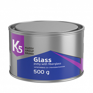 Шпатлевка K5 Glass со стекловолокном 500г