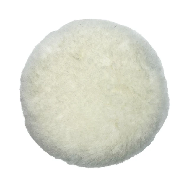 Полировальный круг из овчины с длинным ворсом 80 мм — A1 Hight-cut wool pad long wool