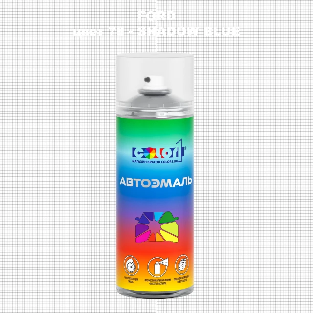 Аэрозольная краска FORD, цвет 78 - SHADOW BLUE
