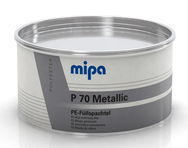 Mipa Шпатлевка Р70 полиэфирная (SOFT с Al-наполнителем), 2кг