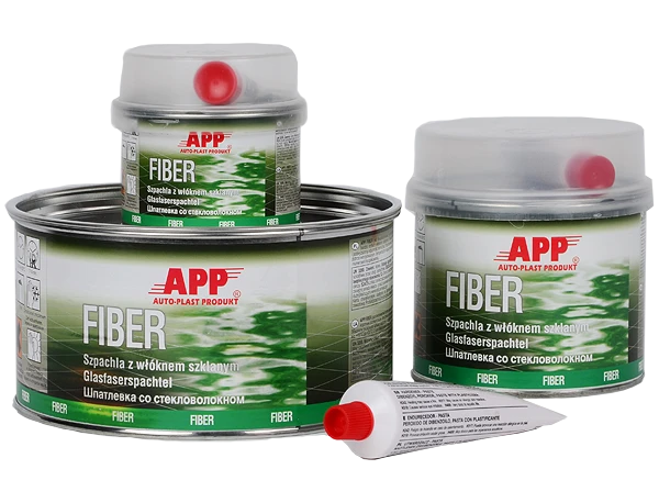 Шпатлевка со стекловолокном Fiber, 140мл/0,2кг