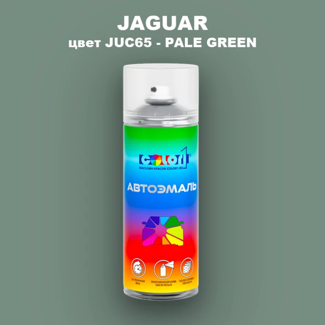 Аэрозольная краска JAGUAR, цвет JUC65 - PALE GREEN