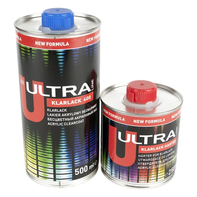 Лак NOVOL ULTRA KLARLACK 400 SR (0,5 л) + отвердитель NOVOL (0,25 л) — комплект