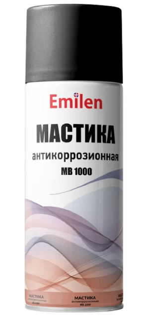 Emilen Мастика антикоррозионная MB1000 1000мл в аэрозоли