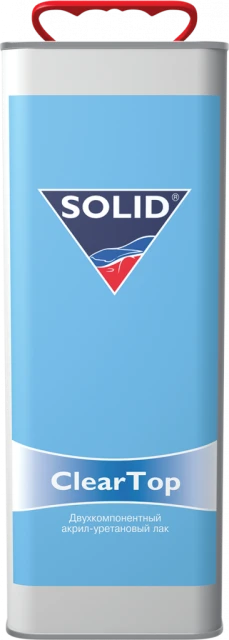 SOLID CLEARTOP (5000 мл + 2500 мл) - 2К акрил-уретановый лак 2+1 системы MS (в комп. с отвердит.)