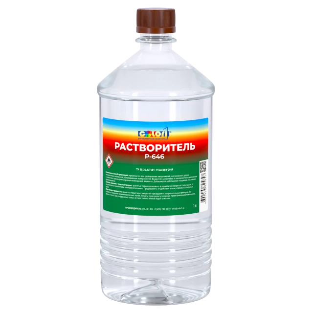646 растворитель COLOR1 1л