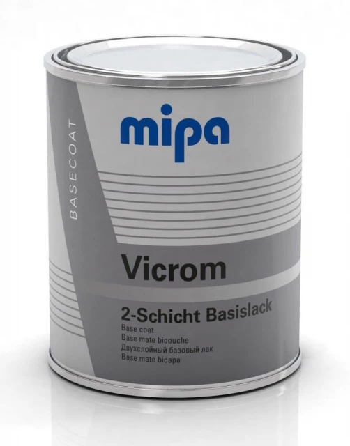 Mipa Vicrom Эмаль с эффектом - полированный аллюминий, 1л