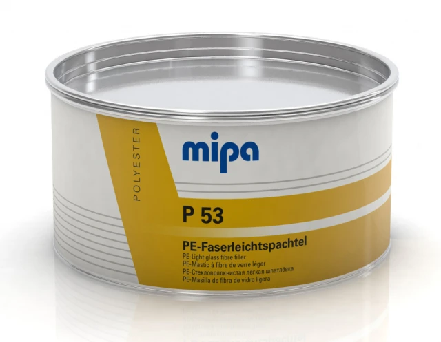 Mipa Шпатлевка P53 PE-Faserleichtspachtel стекловолокнистая лёгкая, 1.8кг