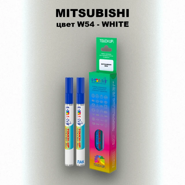 Карандаш-маркер с краской MITSUBISHI, цвет W54 - WHITE