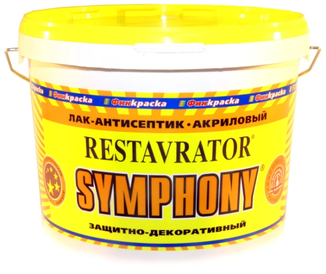 SYMPHONY RESTAVRATOR - лак-антисептик глянцевый