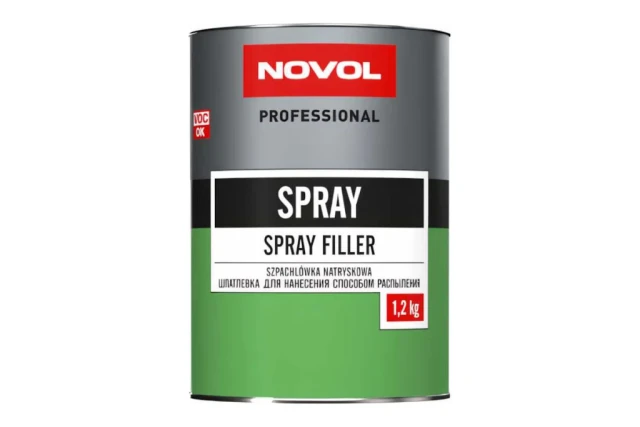 Шпатлевка жидкая 1.2кг Novol Spray