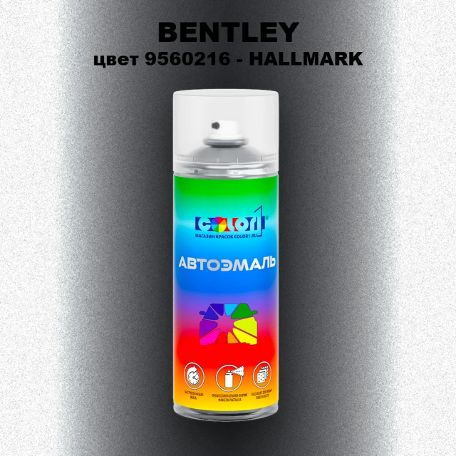 Аэрозольная краска BENTLEY, цвет 9560216 - HALLMARK