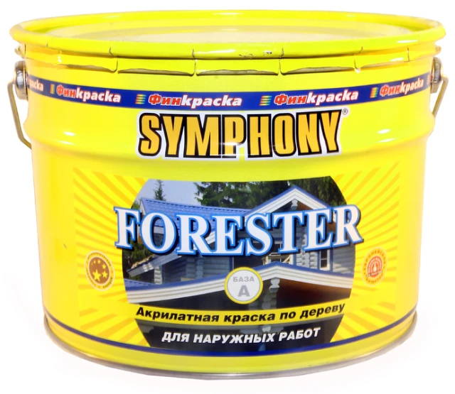 SYMPHONY FORESTER - 100% акрилатная эластичная шелковисто-матовая краска
