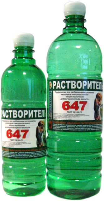 647 Растворитель "Полихим", уп. 0.5л (шт.)