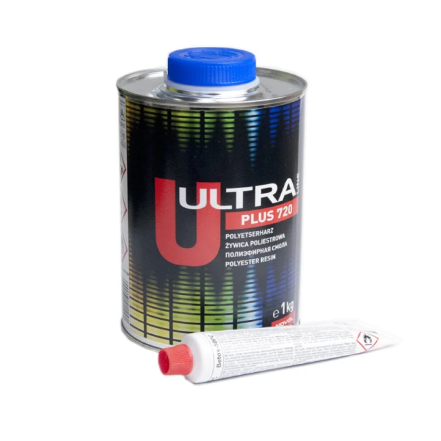 Полиэфирная смола NOVOL ULTRA PLUS 720 (1 кг) + отвердитель NOVOL (0,05 кг) — комплект