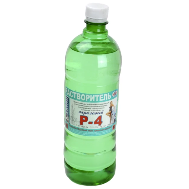 Р-4 акриловый Растворитель "Полихим", уп. 1л (шт.)