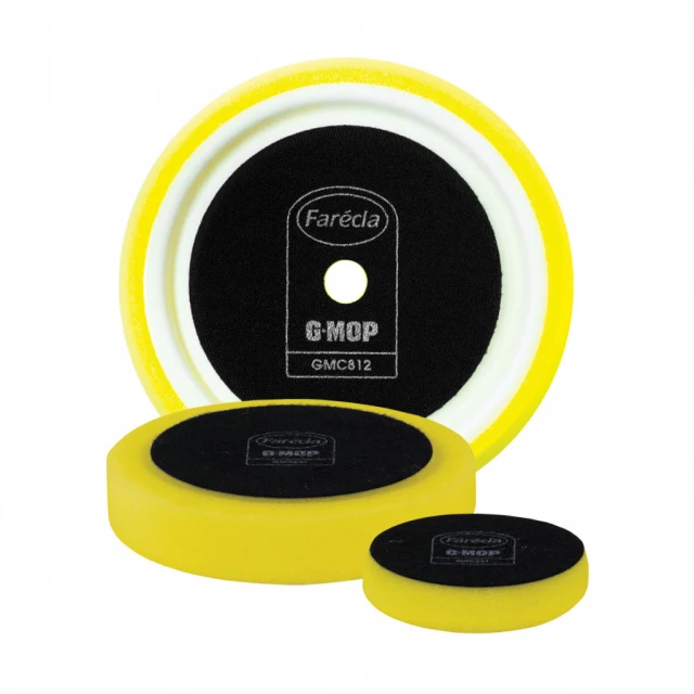 Forecla G Mop 6" Yellow Compounding Foam Жёлтый полировальник, средний, 150мм