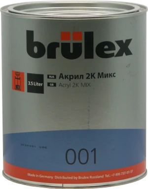 BRULEX Краска акриловая MIX 2К, 3,5л